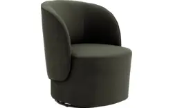 Goossens draaifauteuil gando groen stof - 8229812-01