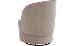Goossens draaifauteuil gando grijs stof - 8229813-01