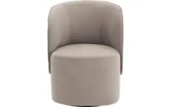 Goossens draaifauteuil gando grijs stof - 8229813-01