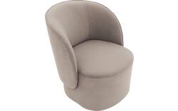 Goossens draaifauteuil gando grijs stof - 8229813-01