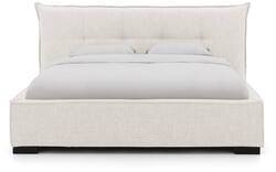 Goossens bedframe bolzano beige stof - 8229827-01