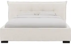 Goossens bedframe bolzano beige stof - 8229827-01