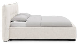 Goossens bedframe bolzano beige stof - 8229827-01