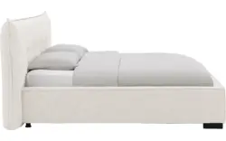 Goossens bedframe bolzano beige stof - 8229827-01