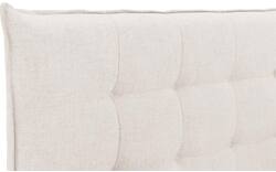Goossens gestoffeerd bedframe bolzano beige stof - 8229827-01