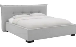 Goossens bedframe bolzano grijs stof - 8229828-01