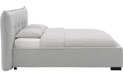 Goossens bedframe bolzano grijs stof - 8229828-01