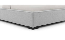 Goossens bedframe bolzano grijs stof - 8229828-01