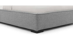 Goossens bedframe bolzano grijs stof - 8229829-01
