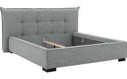 Goossens bedframe bolzano grijs stof - 8229829-01