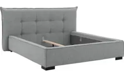 Goossens bedframe bolzano grijs stof - 8229829-01