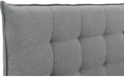Goossens bedframe bolzano grijs stof - 8229829-01
