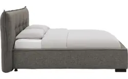 Goossens bedframe bolzano bruin stof - 8229830-01