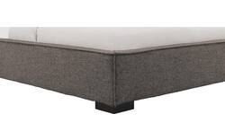 Goossens bedframe bolzano bruin stof - 8229830-01