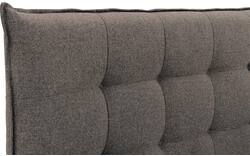 Goossens bedframe bolzano bruin stof - 8229830-01