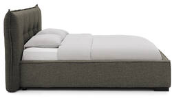 Goossens bedframe bolzano groen stof - 8229831-03