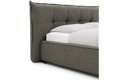 Goossens bedframe bolzano groen stof - 8229831-04