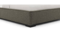 Goossens bedframe bolzano groen stof - 8229831-01