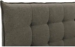 Goossens bedframe bolzano groen stof - 8229831-01