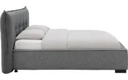 Goossens bedframe bolzano blauw stof - 8229832-01