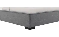 Goossens bedframe bolzano blauw stof - 8229832-01
