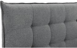 Goossens bedframe bolzano blauw stof - 8229832-01
