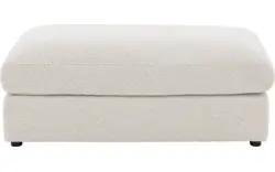 Goossens hocker odette wit stof - 8230134-01