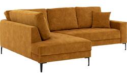 Goossens hoekbank coco geel stof - 8230176-01
