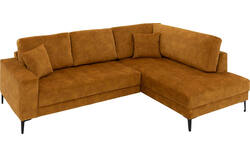 Goossens hoekbank coco geel stof - 8230176-gespiegeld-01