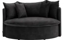 Goossens fauteuil bonbon grijs stof - 8230180-01