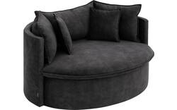Goossens fauteuil bonbon grijs stof - 8230180-01