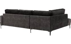 Goossens hoekbank coco zwart stof - 8230181-01