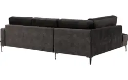Goossens hoekbank coco zwart stof - 8230181-01