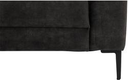 Goossens hoekbank coco zwart stof - 8230181-01
