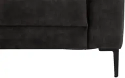 Goossens hoekbank coco zwart stof - 8230181-01