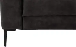 Goossens hoekbank coco zwart stof - 8230181-gespiegeld-01