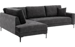 Goossens hoekbank coco grijs stof - 8230182-01