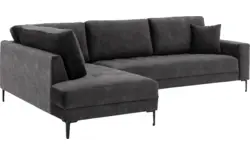 Goossens hoekbank coco grijs stof - 8230182-01