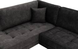 Goossens hoekbank coco grijs stof - 8230182-01