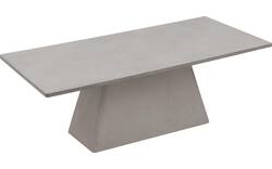 Goossens eettafel stone grijs beton - 8230194-02