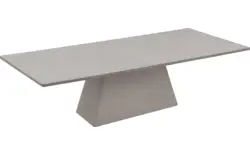 Goossens eettafel stone grijs beton - 8230199-02