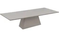 Goossens eettafel stone grijs beton - 8230201-02