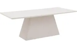 Goossens eettafel stone wit beton - 8230204-02