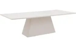 Goossens eettafel stone wit beton - 8230207-02
