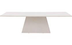 Goossens eettafel stone wit beton - 8230209-01