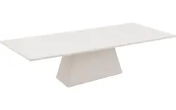Goossens eettafel stone wit beton - 8230211-02