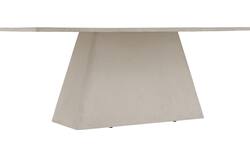 Goossens eettafel stone grijs beton - 8230212-02