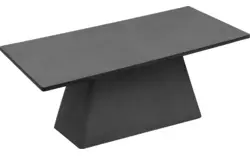 Goossens eettafel stone grijs beton - 8230222-02
