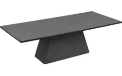 Goossens eettafel stone grijs beton - 8230226-02