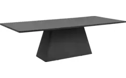 Goossens eettafel stone grijs beton - 8230227-02